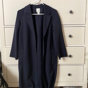 Navy thin coat